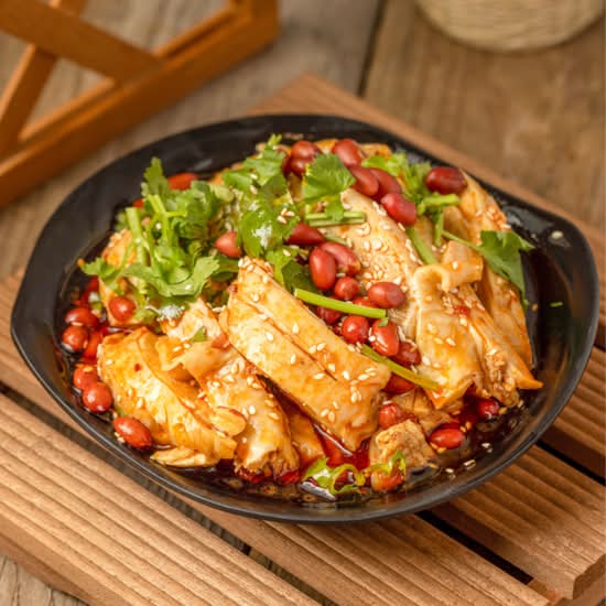 口水鸡 Cold Cut Chicken With Chili Sauce